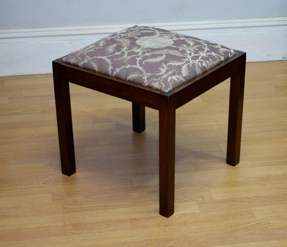 Early 20th Century Mahogany Stool View XII