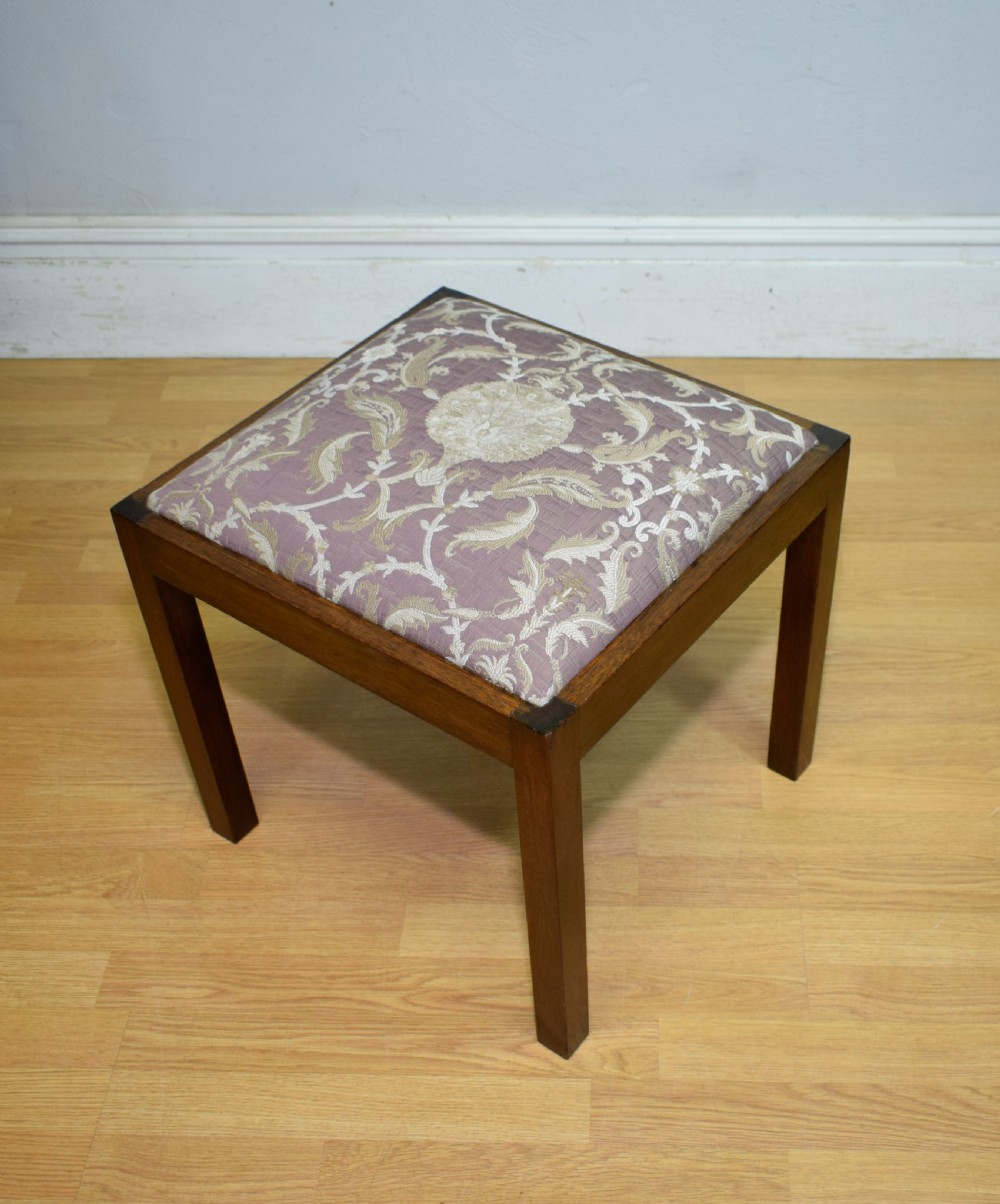 Early 20th Century Mahogany Stool View XVI
