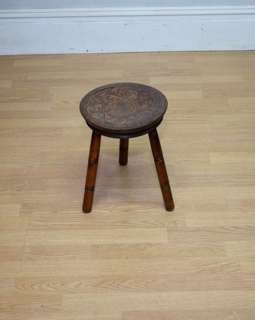 Milking Stool Folk Art