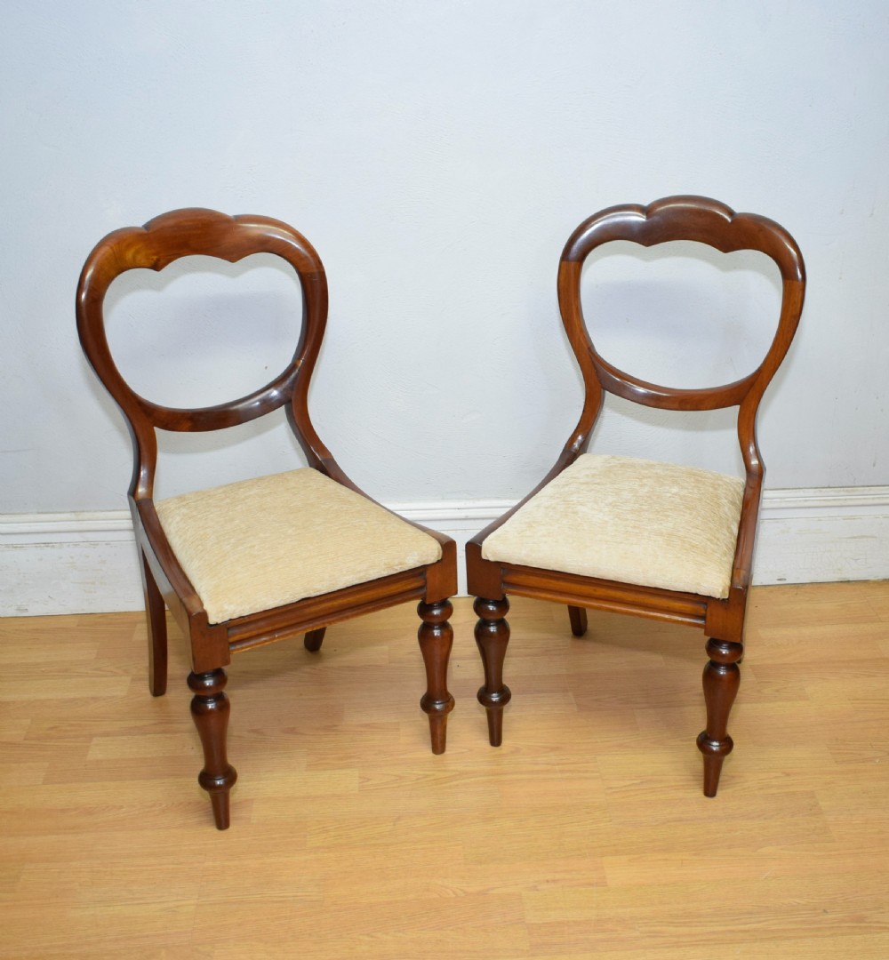 3 Regency Crown Back Dining Chairs View X