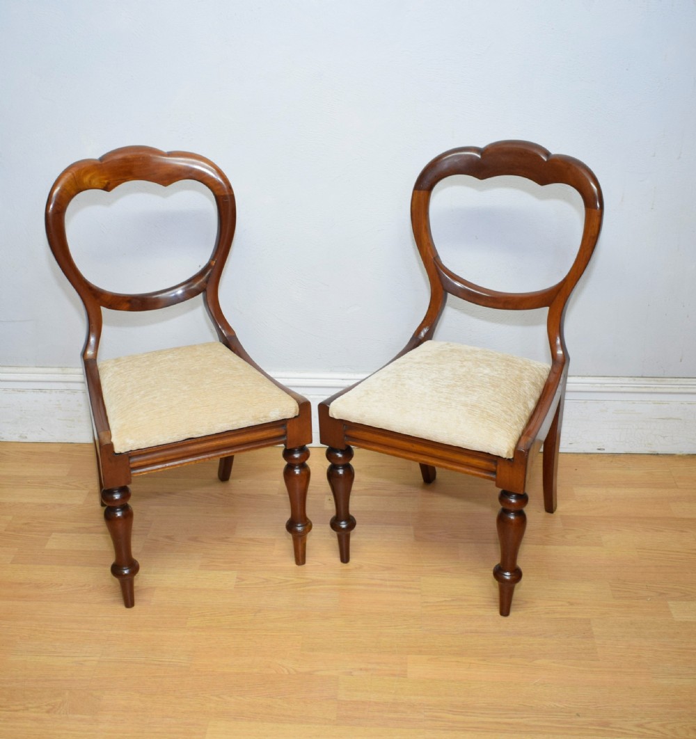 3 Regency Crown Back Dining Chairs View XI