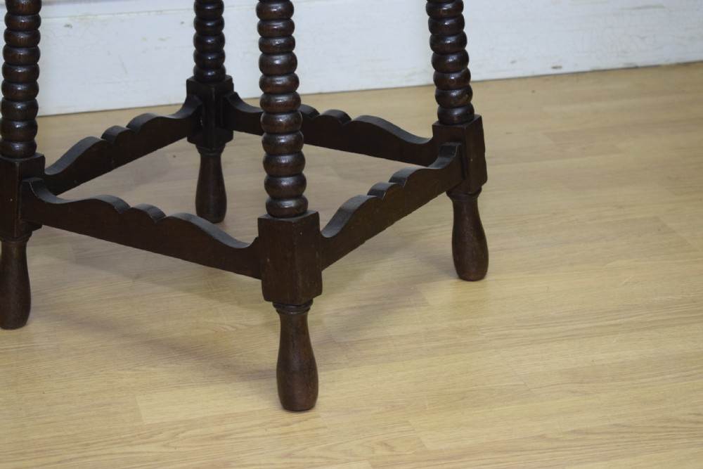 Carved Oak Jacobean Table View VI