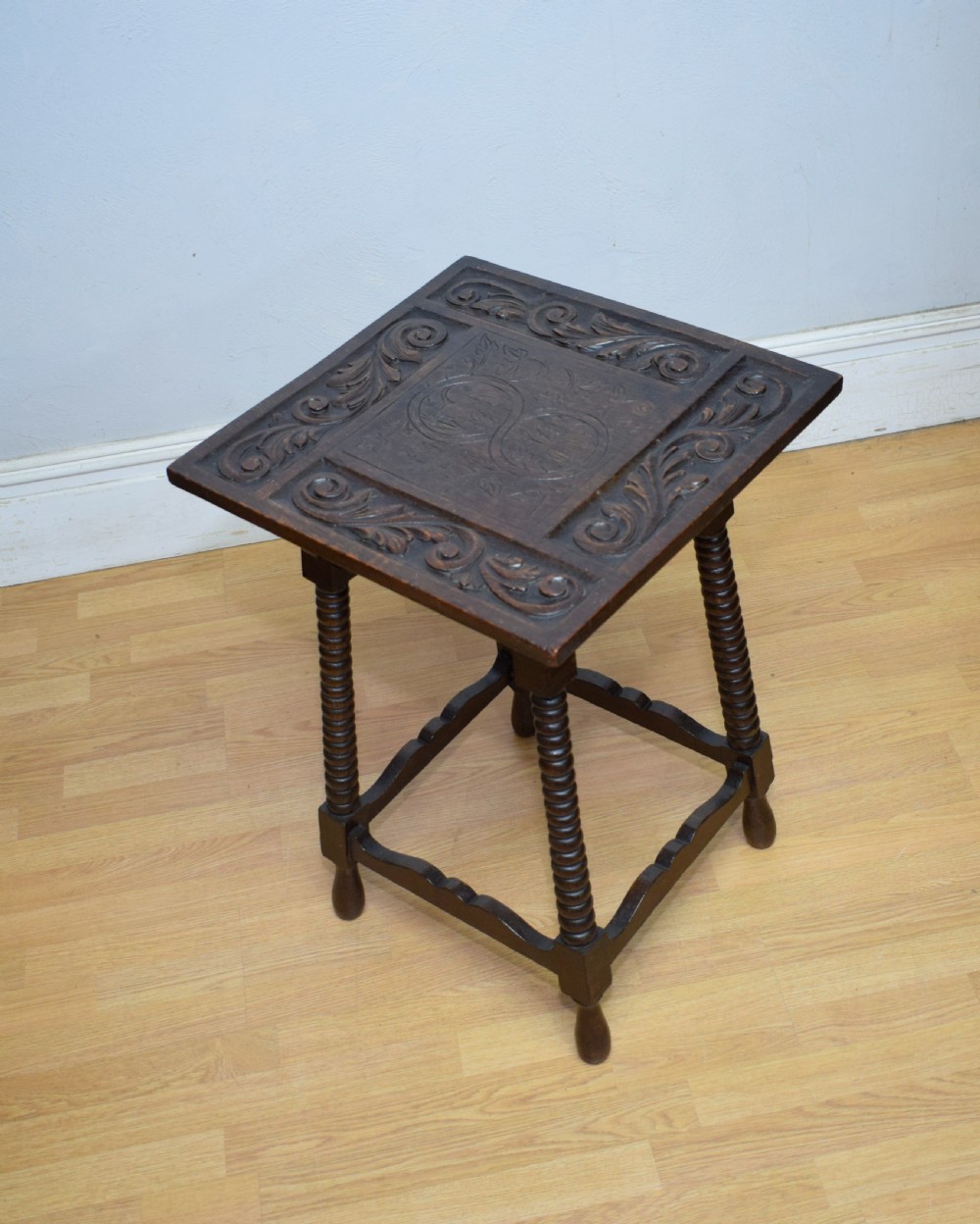 Carved Oak Jacobean Table View VII