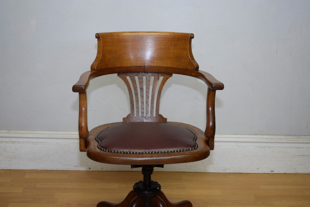 Victorian Swivel Desk / Office Chair View II