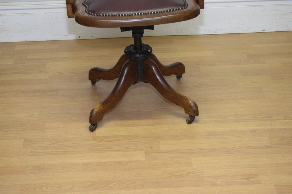 Victorian Swivel Desk / Office Chair View III