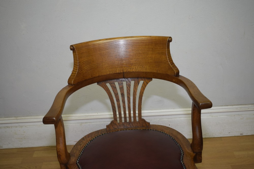 Victorian Swivel Desk / Office Chair View VIII