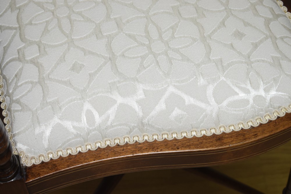 Victorian Corner Inlaid Armchair View VIII