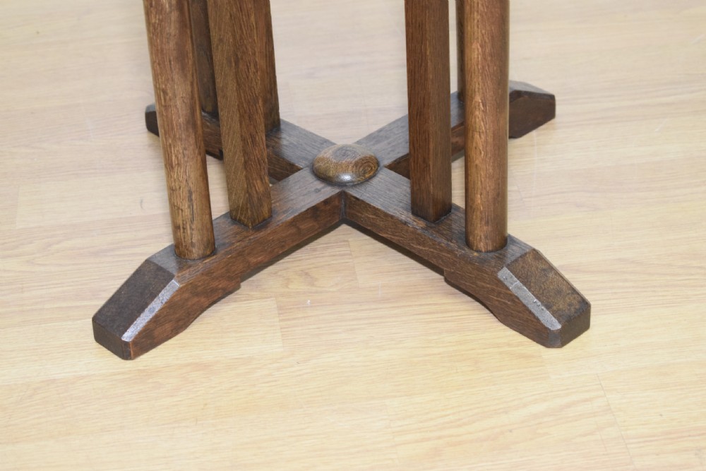 Arts & Crafts Oak Octagonal Table View III