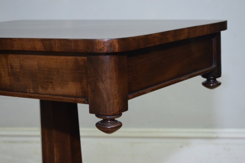 Antique Regency Pedestal Side Table  View XIV