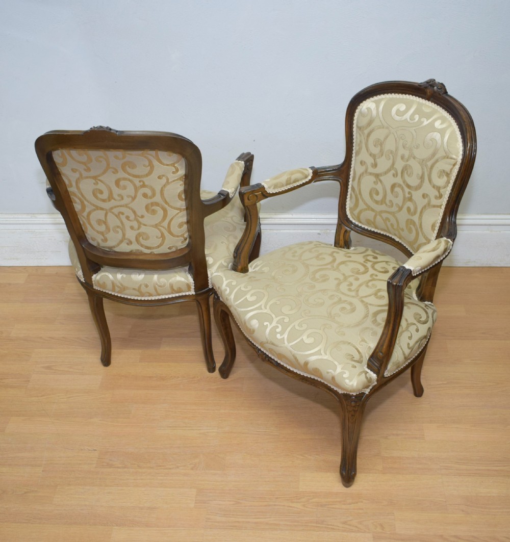 Early 20th Century Pair of French Armchairs View XVIII