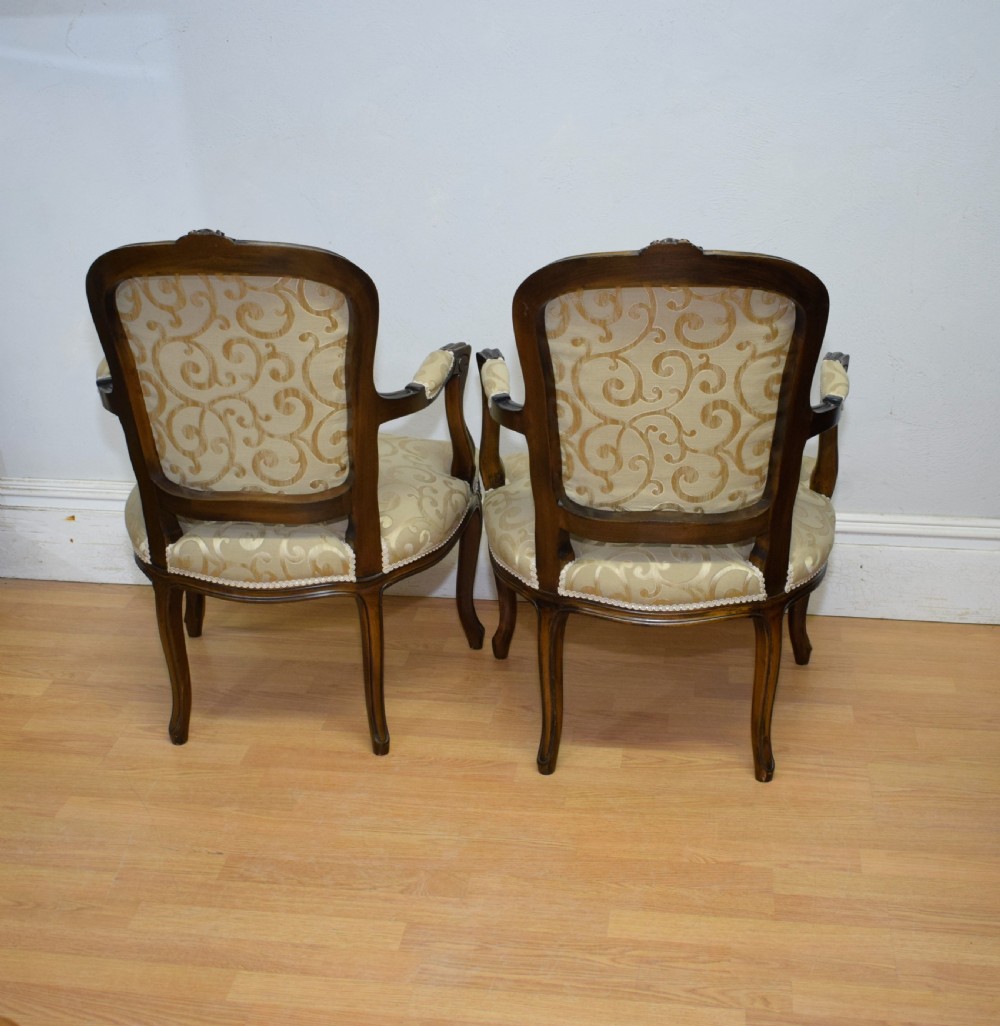 Early 20th Century Pair of French Armchairs View XXI