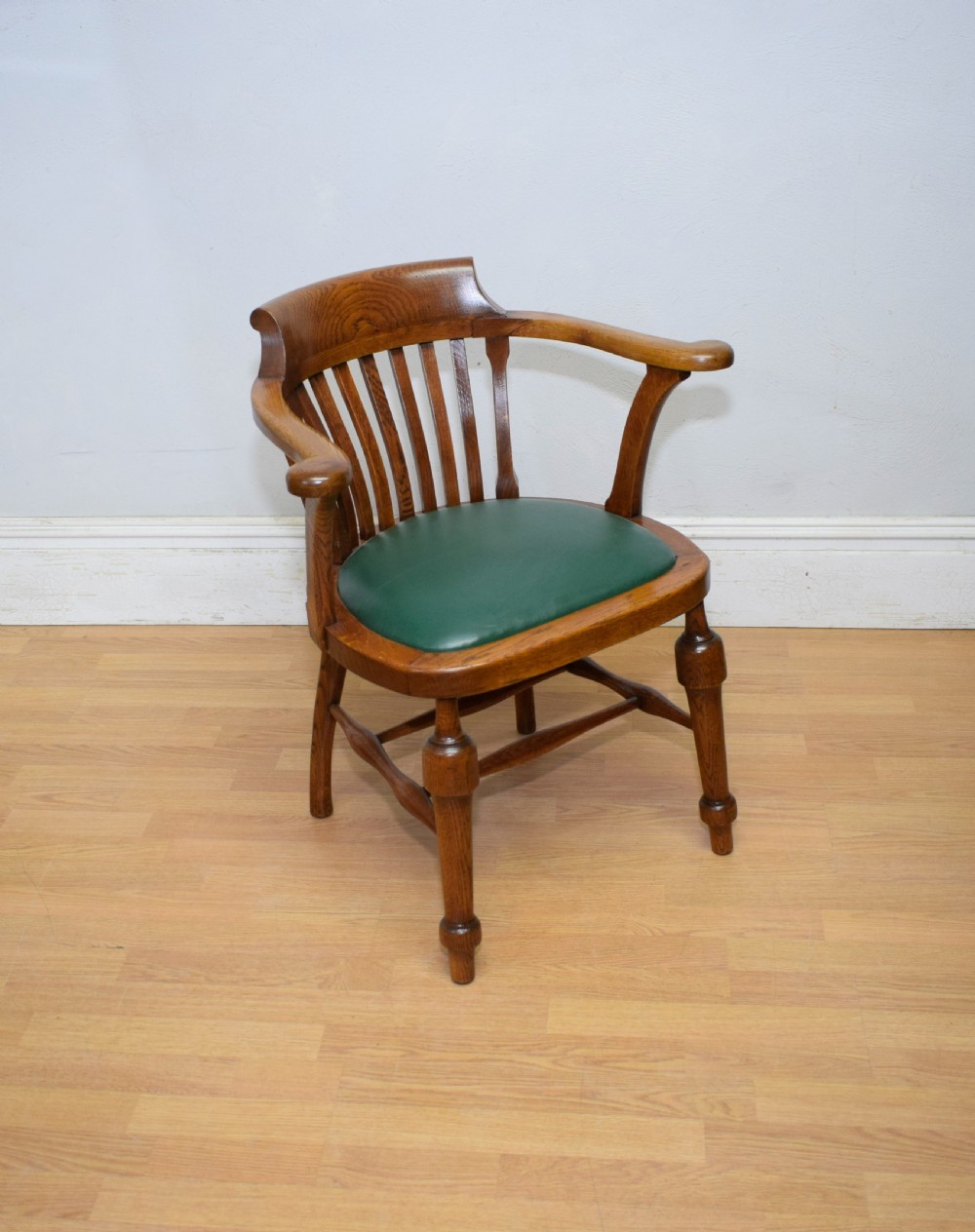 Antique Victorian Desk / Office Chair View IV
