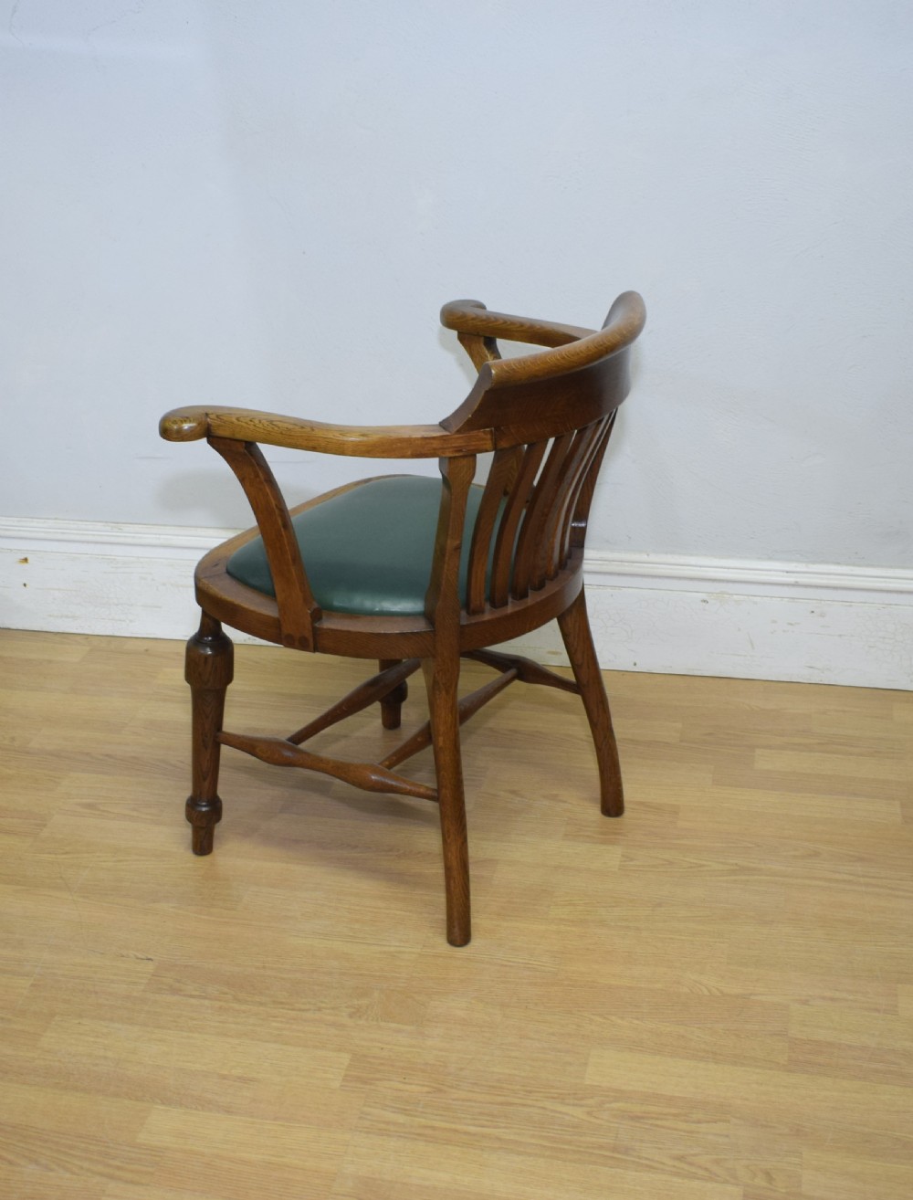 Antique Victorian Desk / Office Chair View XII