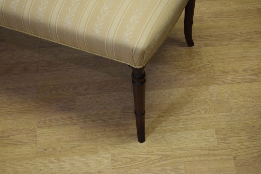 Antique Regency large Centre Stool View XII