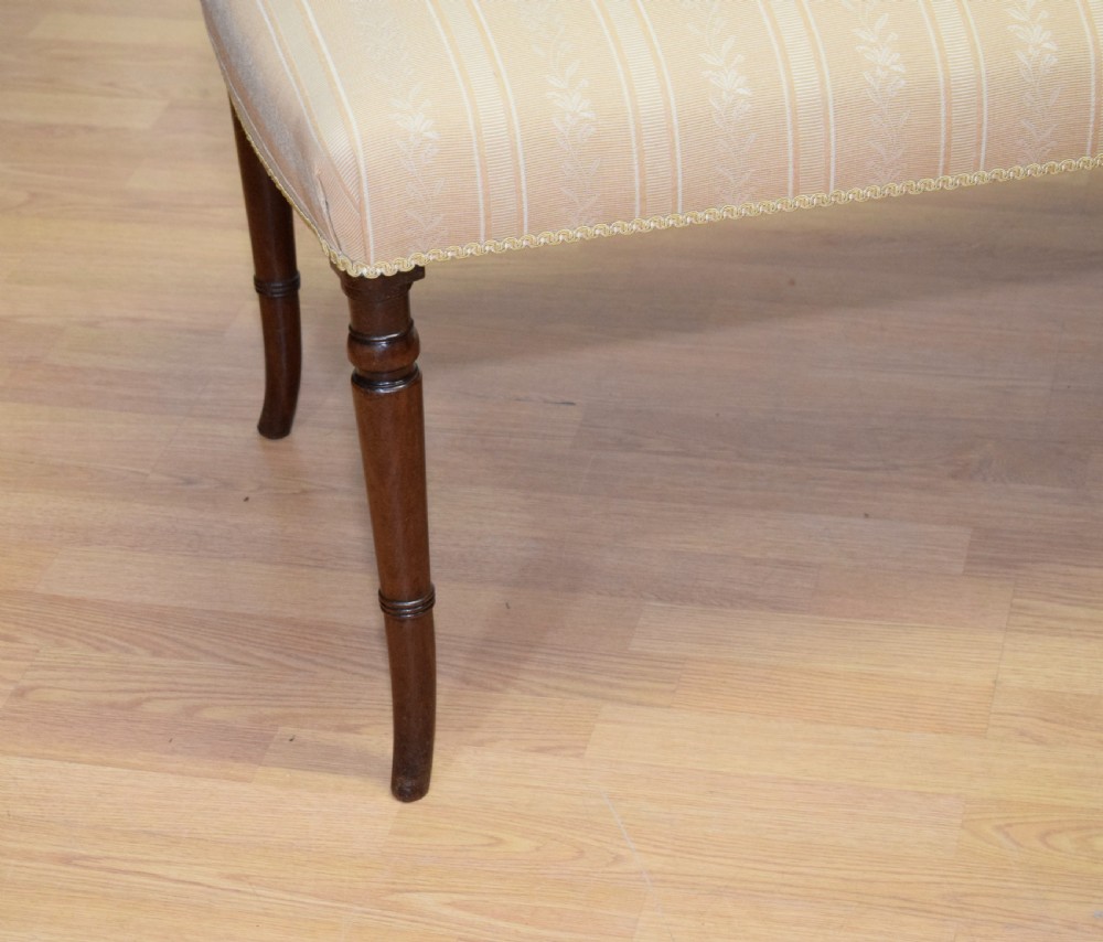 Antique Regency large Centre Stool View XIII