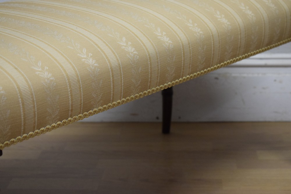 Antique Regency large Centre Stool View XXII