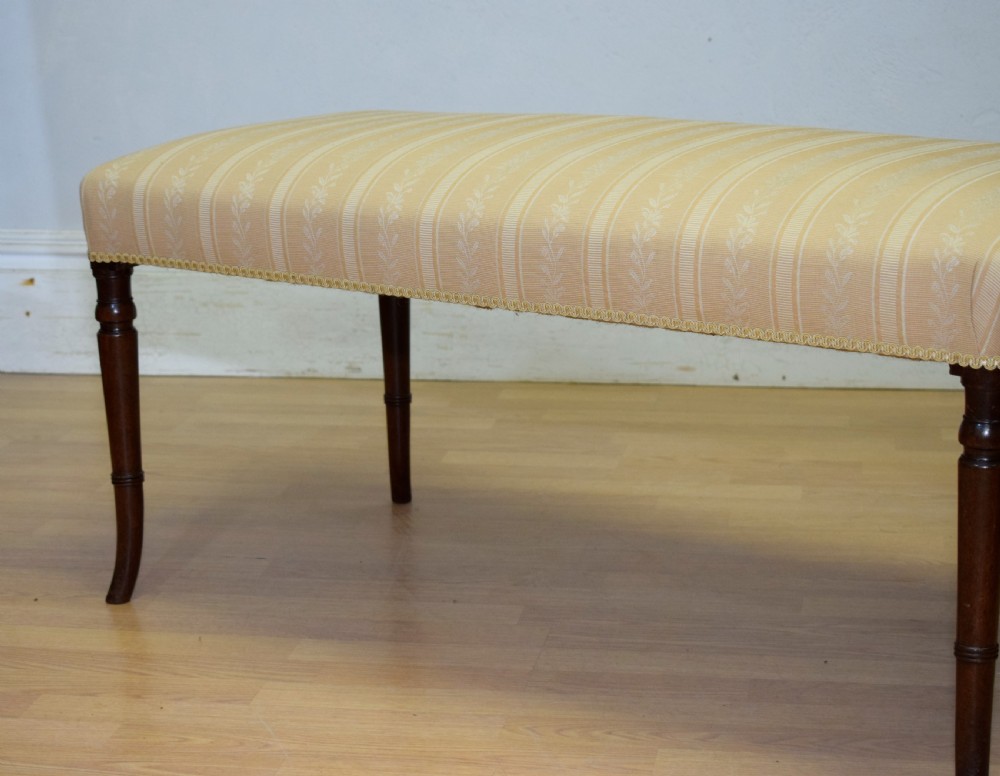 Antique Regency large Centre Stool View XXIII