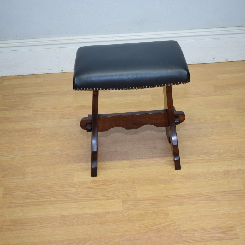 Antique Arts & Crafts Stool View III