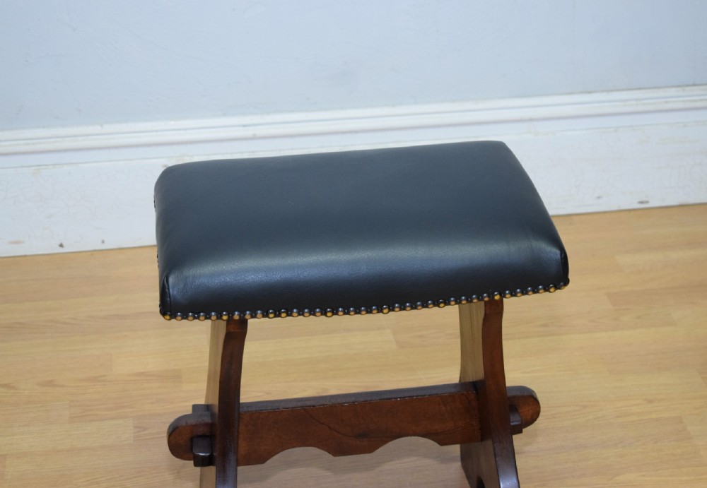 Antique Arts & Crafts Stool View IV