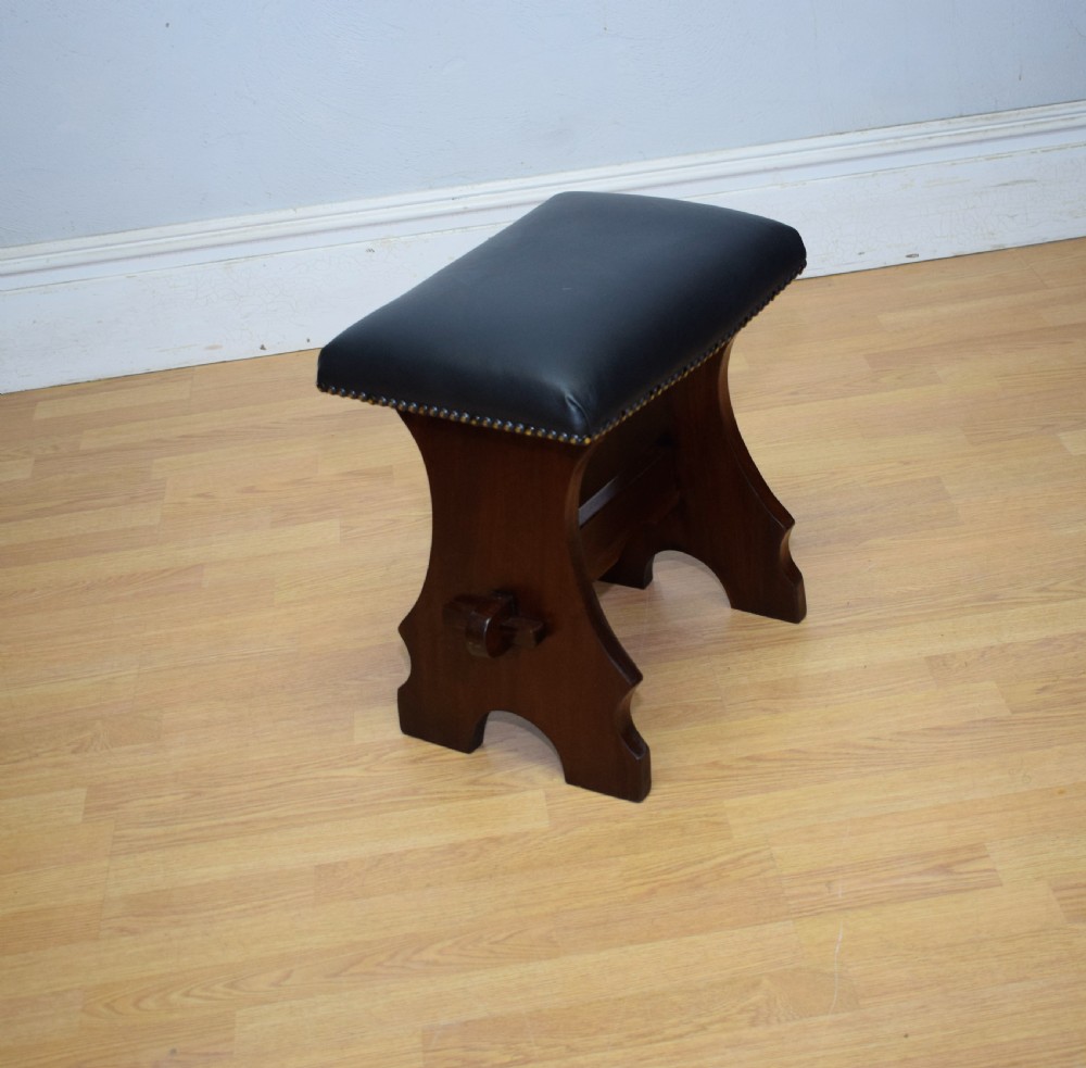 Antique Arts & Crafts Stool View V