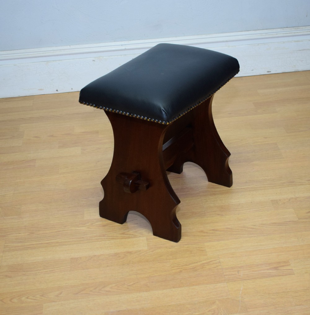 Antique Arts & Crafts Stool View VII