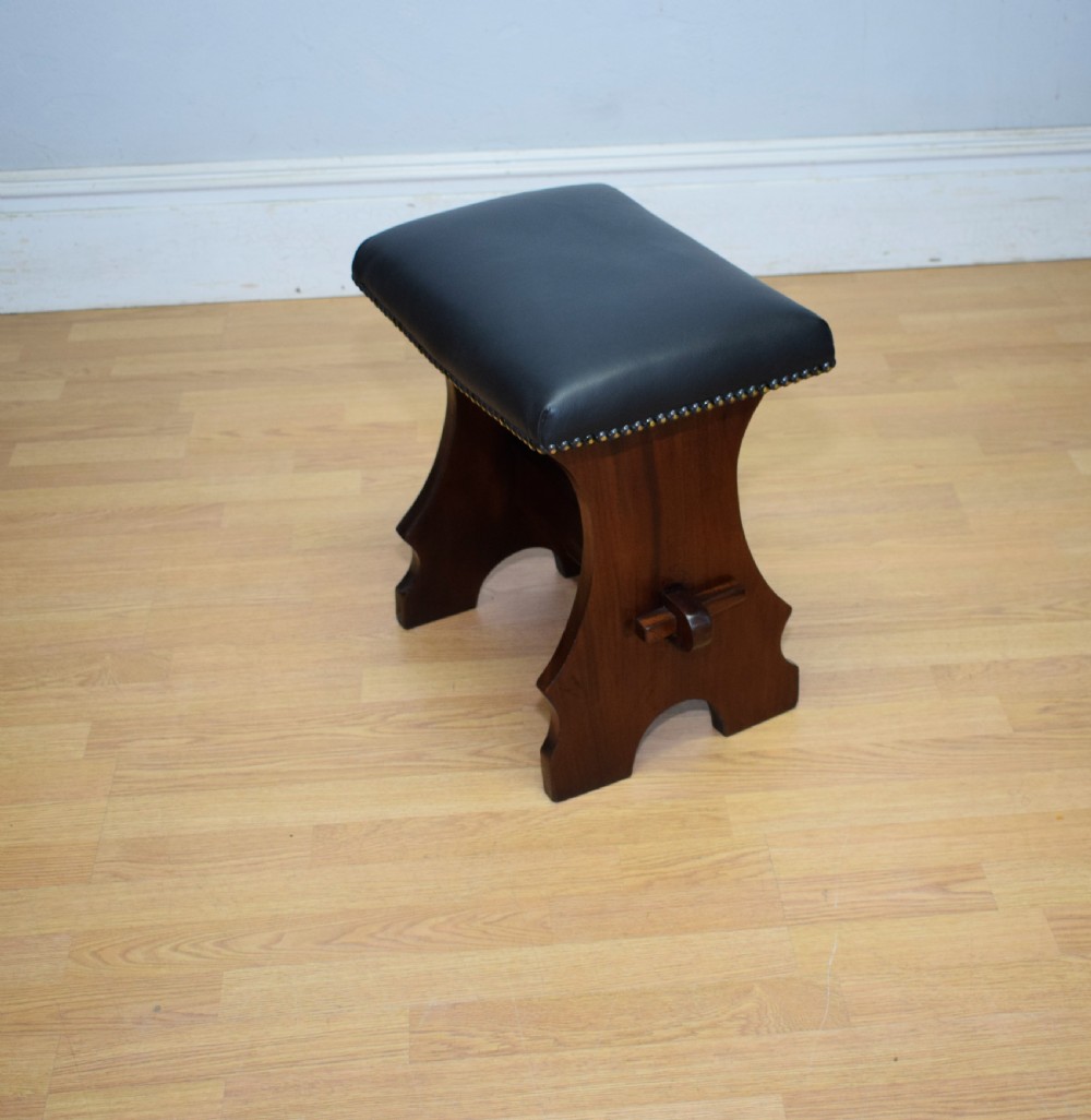 Antique Arts & Crafts Stool View VIII