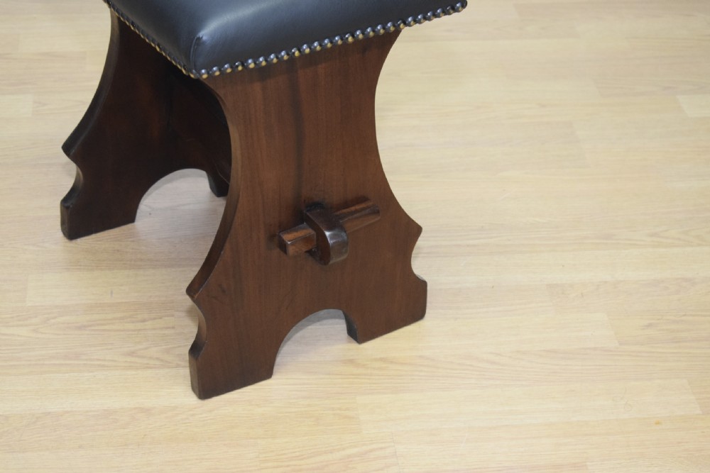 Antique Arts & Crafts Stool View IX