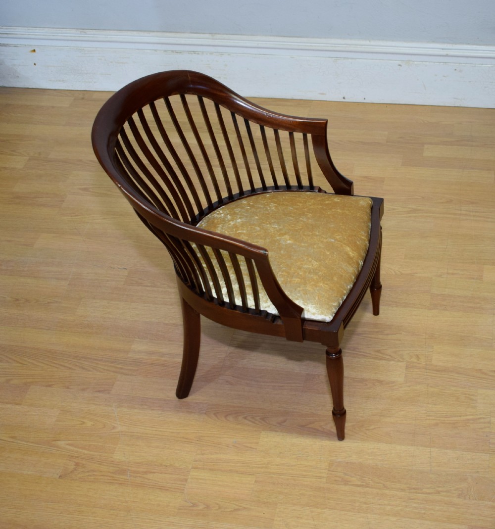 Antique Victorian Children's Tub Chair View III
