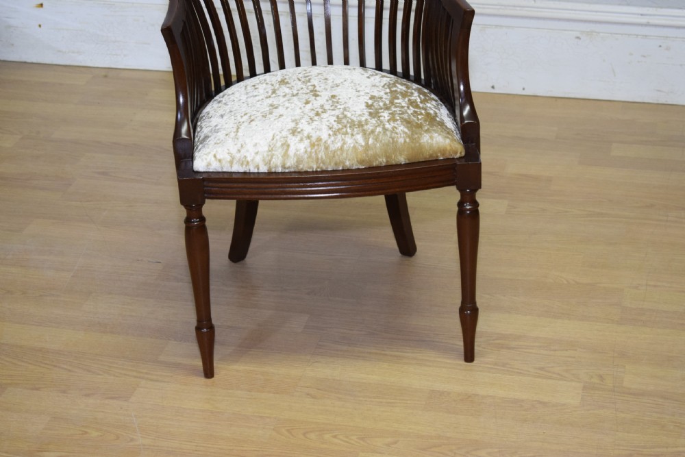 Antique Victorian Children's Tub Chair View IX