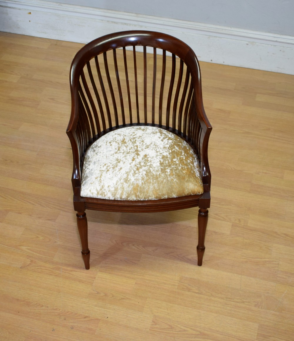 Antique Victorian Children's Tub Chair View X