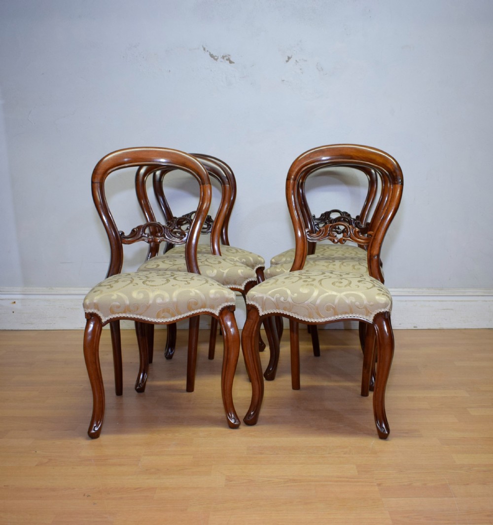 Antique Set of 6 Victorian Dining Chairs View VIII
