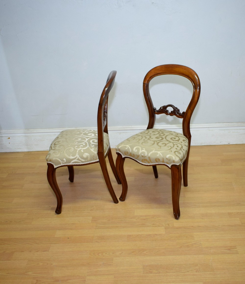 Antique Set of 6 Victorian Dining Chairs View XVI