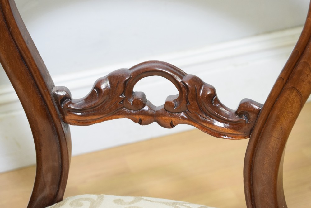 Antique Set of 6 Victorian Dining Chairs View XVII