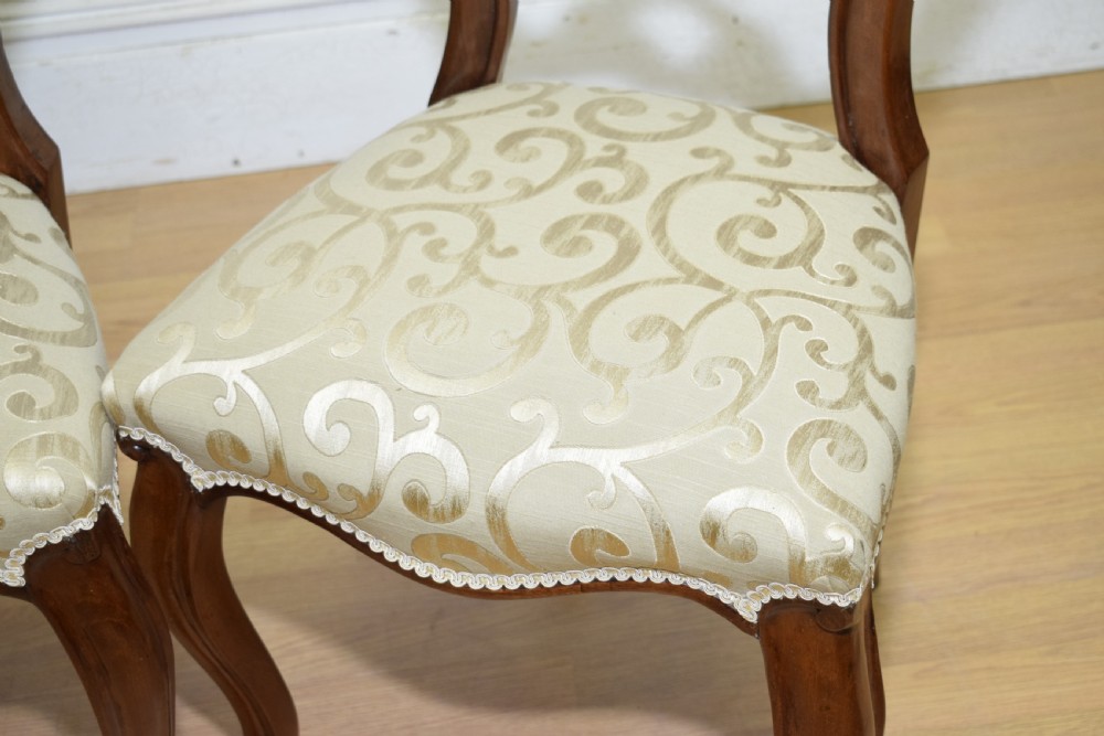 Antique Set of 6 Victorian Dining Chairs View XVIII