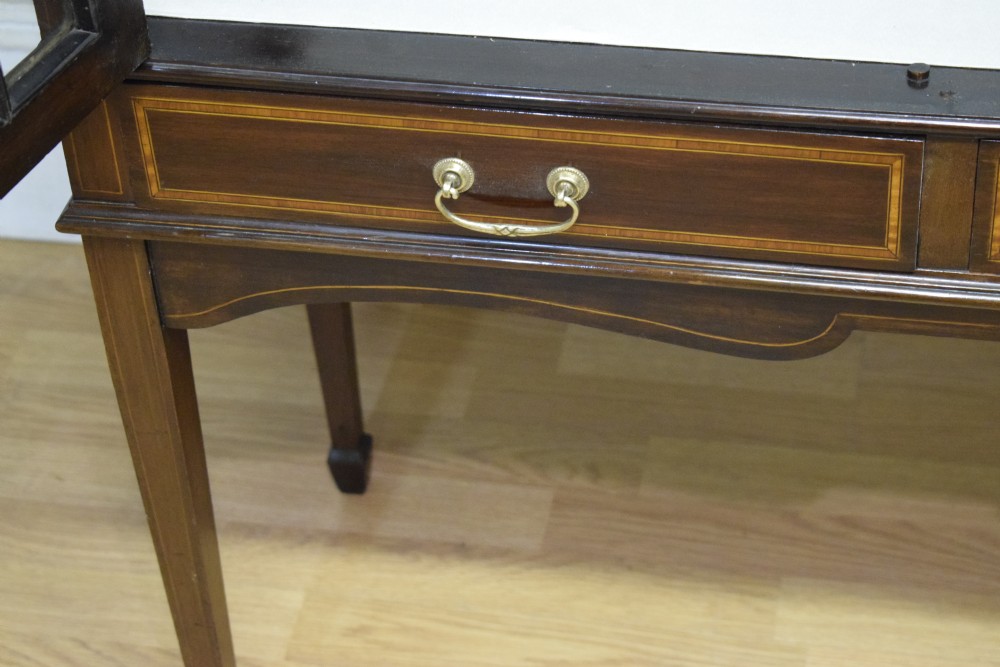 Edwardian Inlaid Display Cabinet View XXIII