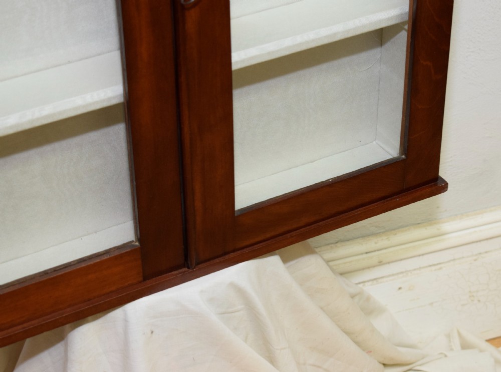 Victorian Glazed Wall Cabinet View IV