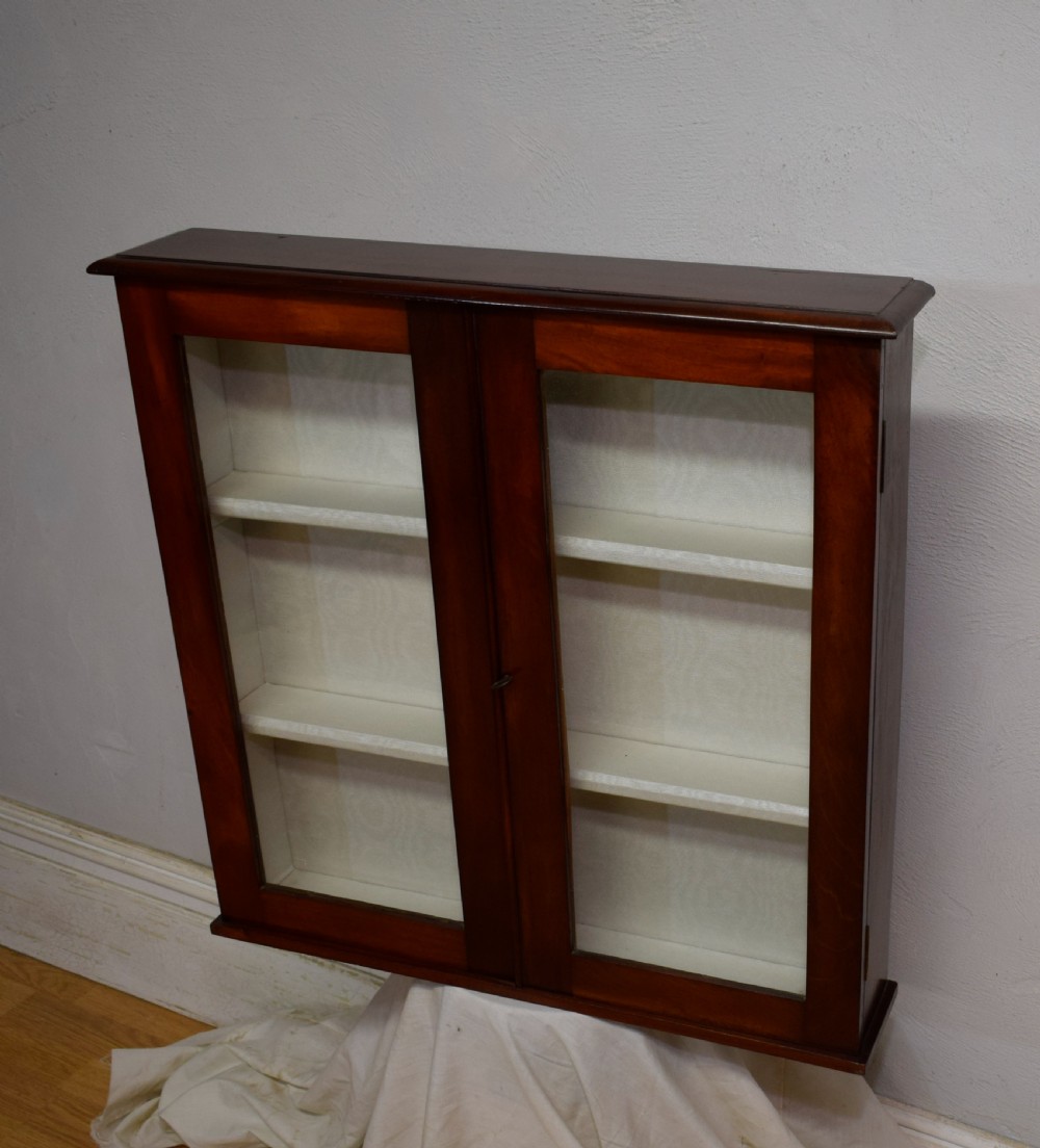 Victorian Glazed Wall Cabinet View VI