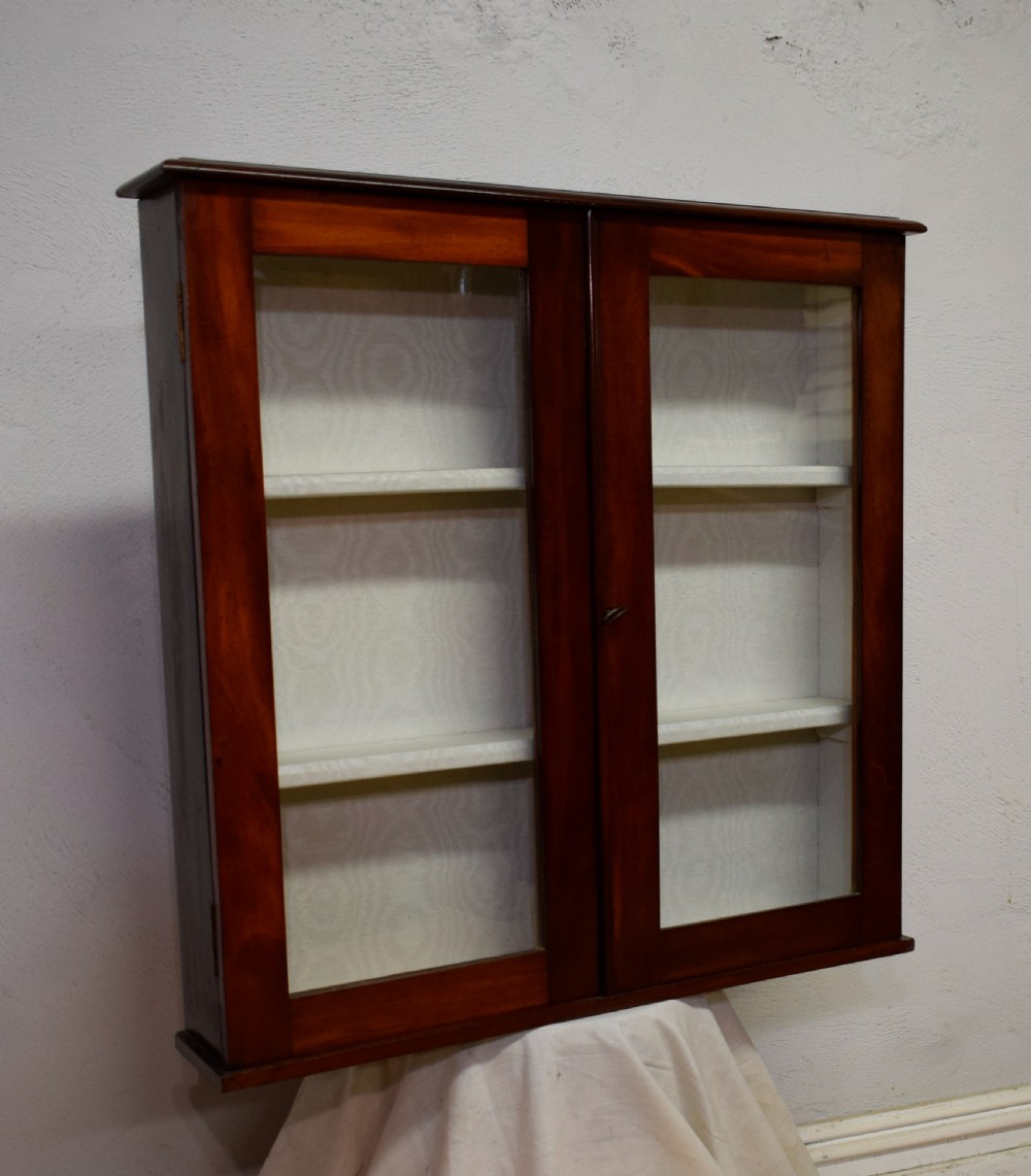 Victorian Glazed Wall Cabinet View VII