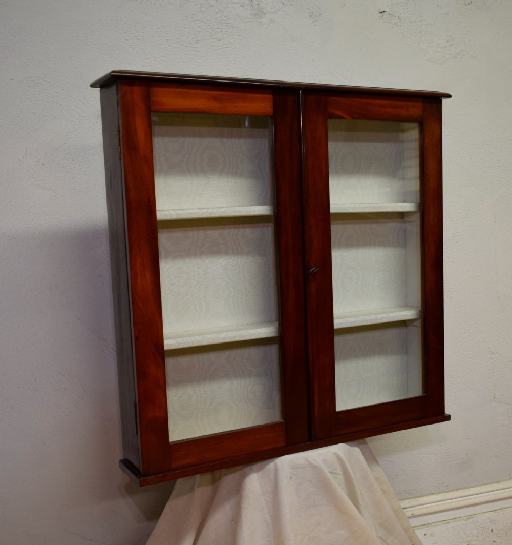 Victorian Glazed Wall Cabinet View VIII