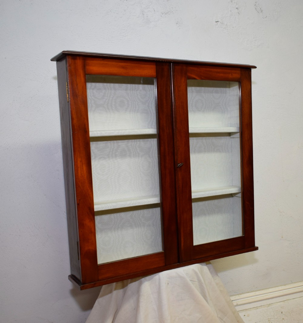 Victorian Glazed Wall Cabinet View IX
