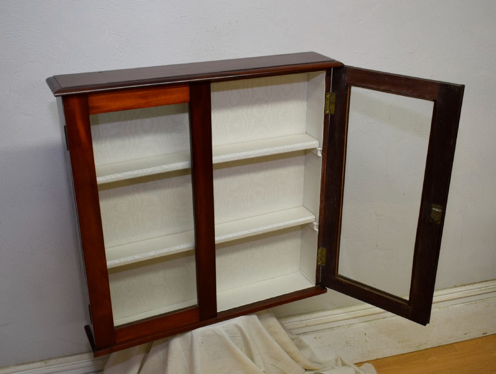 Victorian Glazed Wall Cabinet View XII