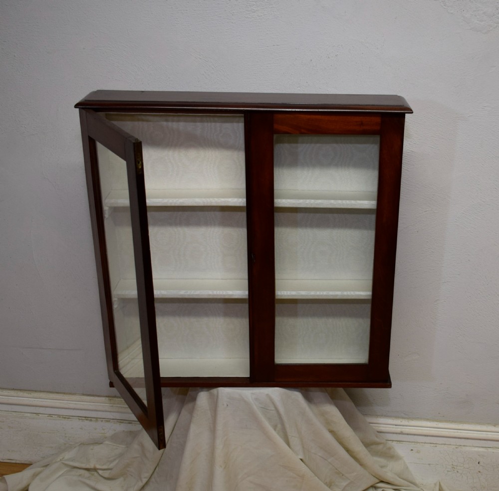 Victorian Glazed Wall Cabinet View XIV