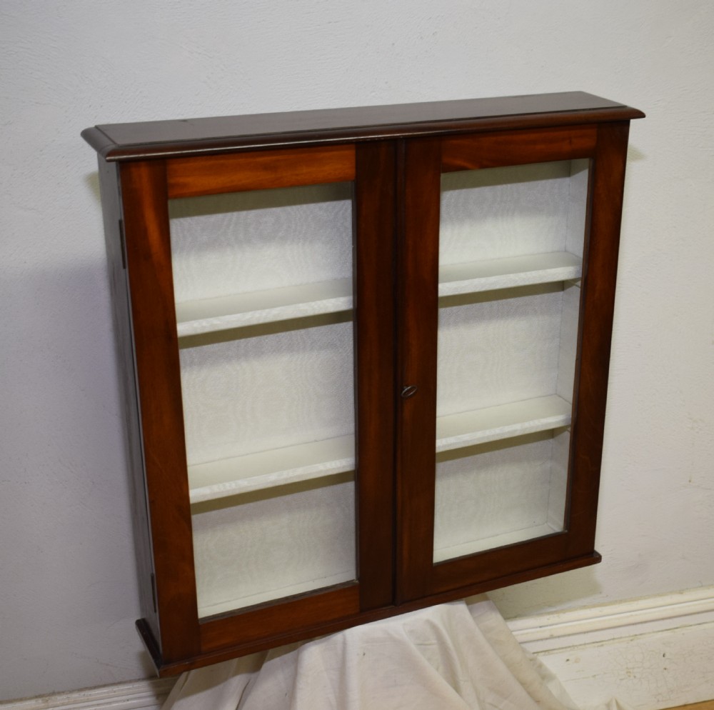 Victorian Glazed Wall Cabinet