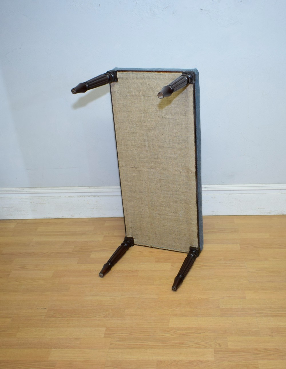 19th Century Mahogany Long Stool View XVII