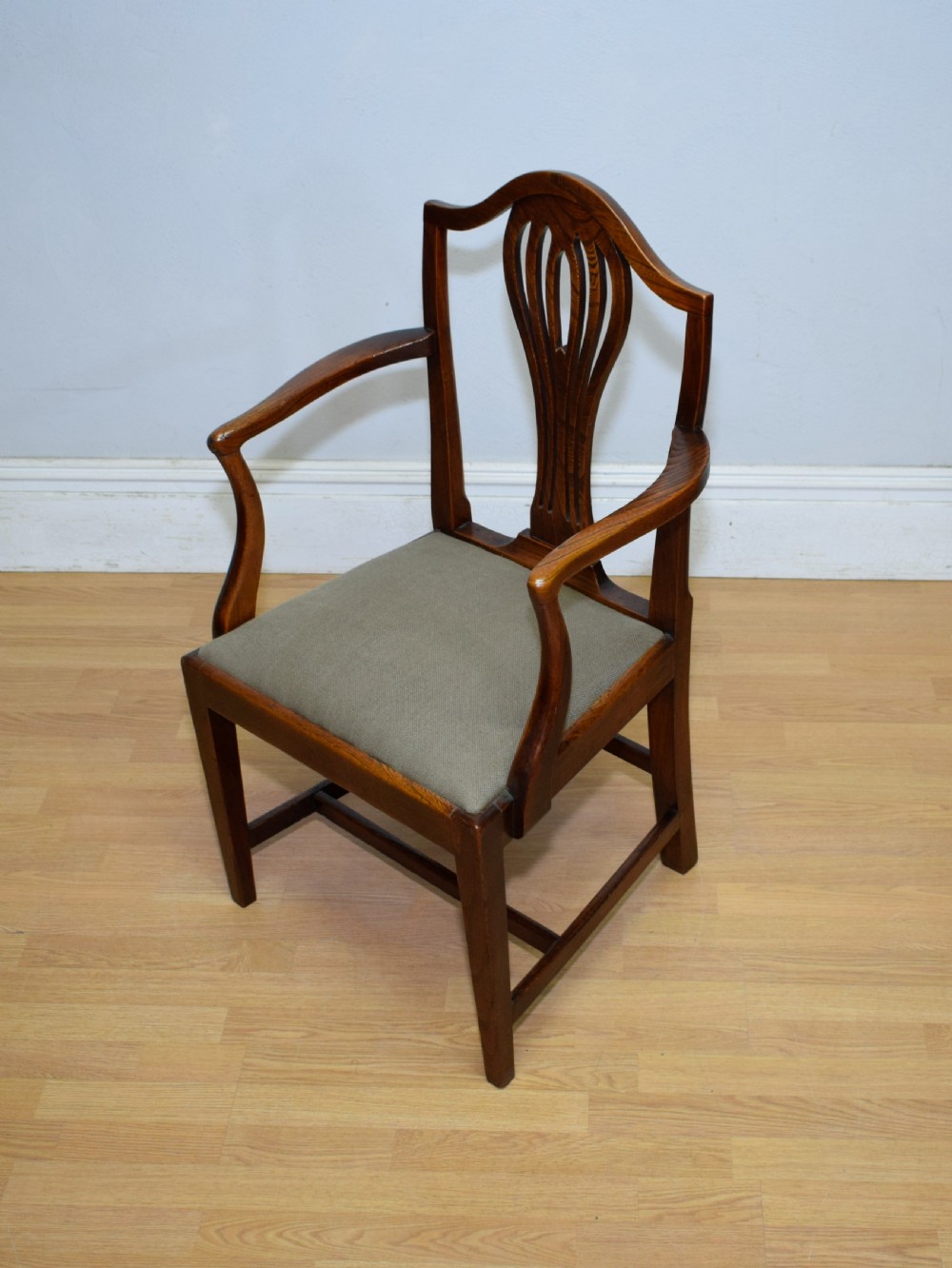 Georgian Period Elm Armchair View IV