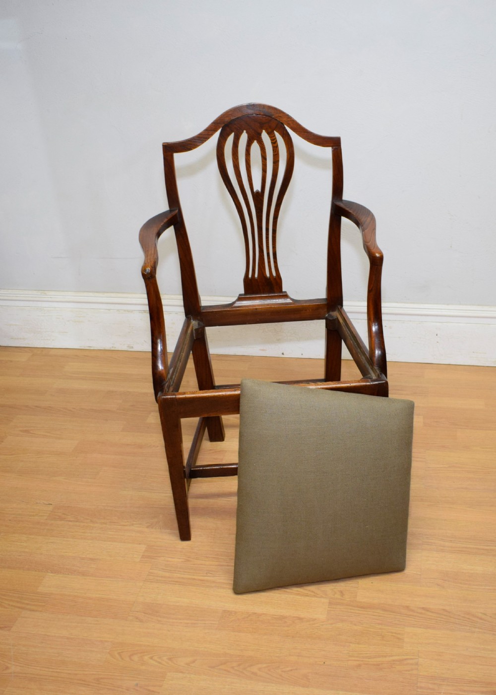 Georgian Period Elm Armchair View XII