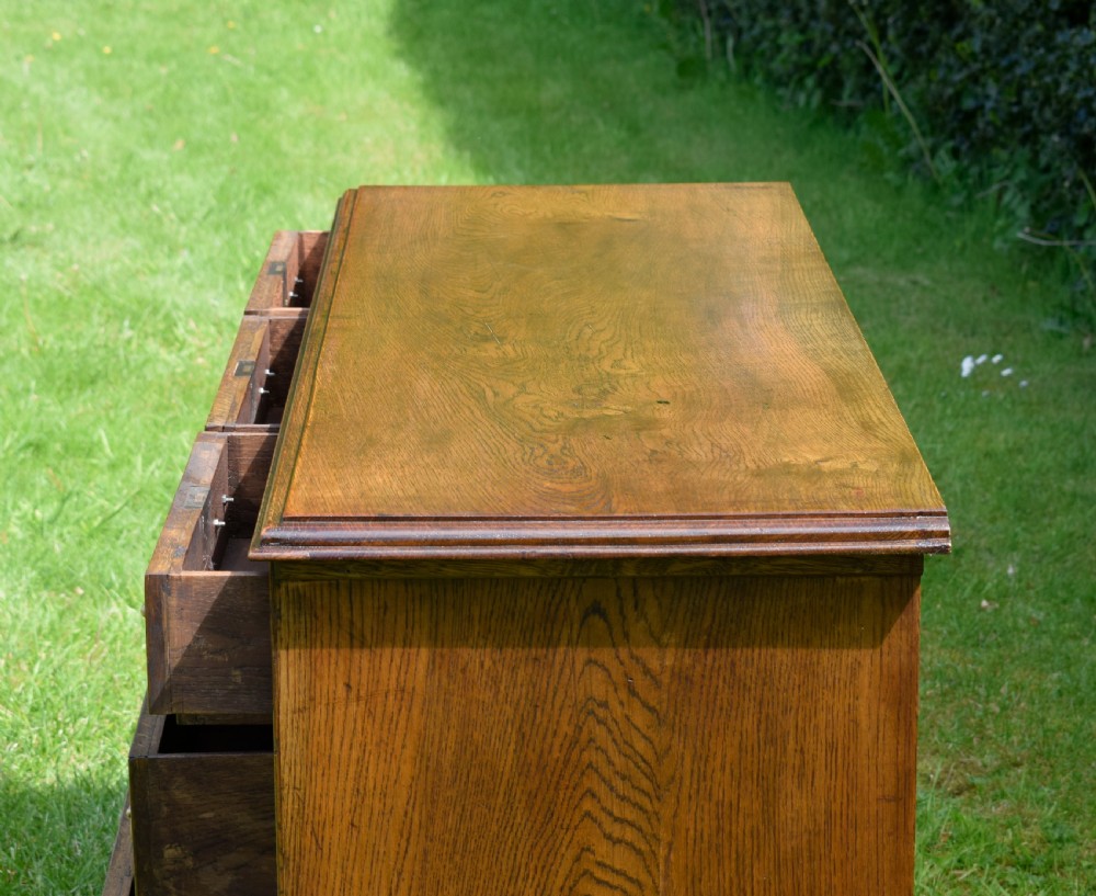 Early 20th Century Georgian Oak Dresser Base View XIII