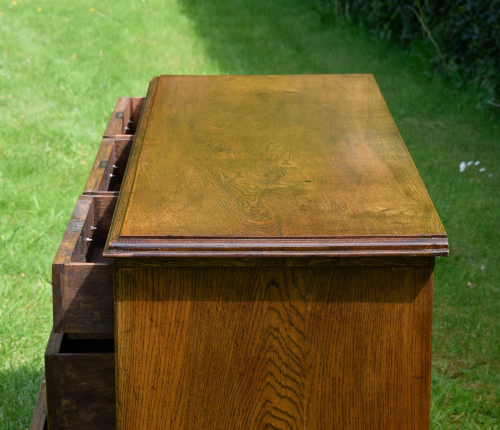 Early 20th Century Georgian Oak Dresser Base View XIV