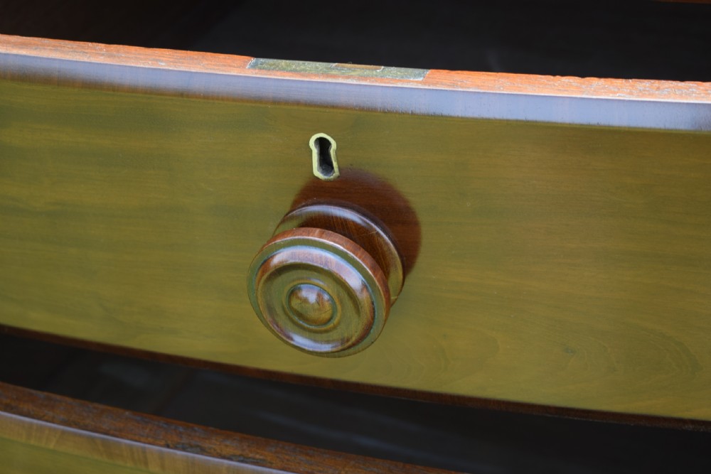 Victorian Bow Fronted Chest of Drawers View XVIII