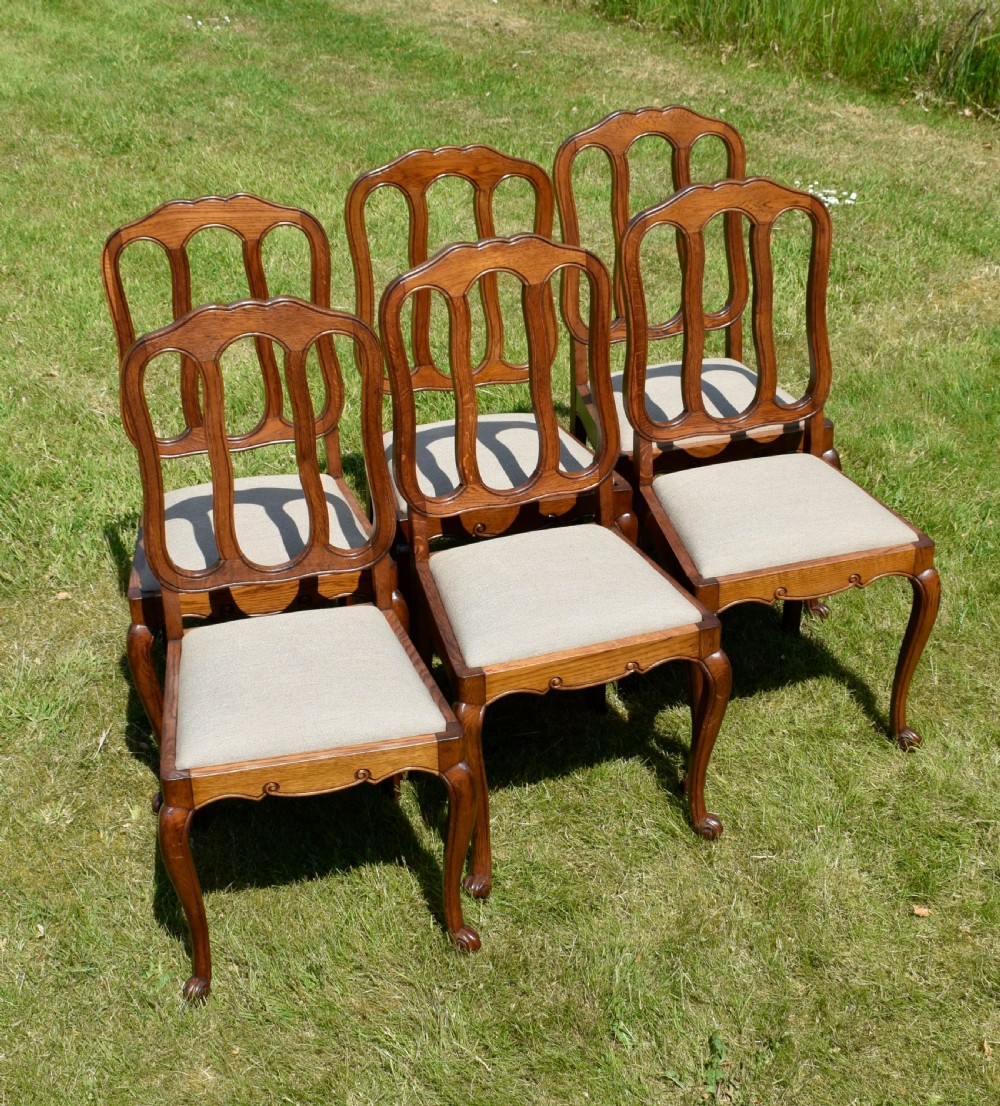 Early 20th Century Set of 6 French Dining Chairs View II